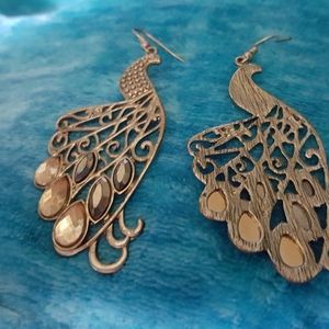 Peacock Earrings